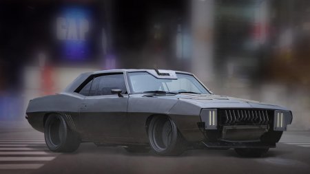 Cyberpunk 2077 muscle car