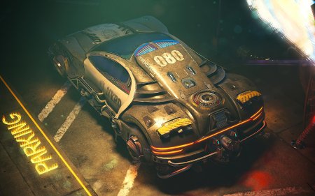 Cyberpunk 2077 машина мустанг