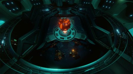 Реактор космического корабля scifi