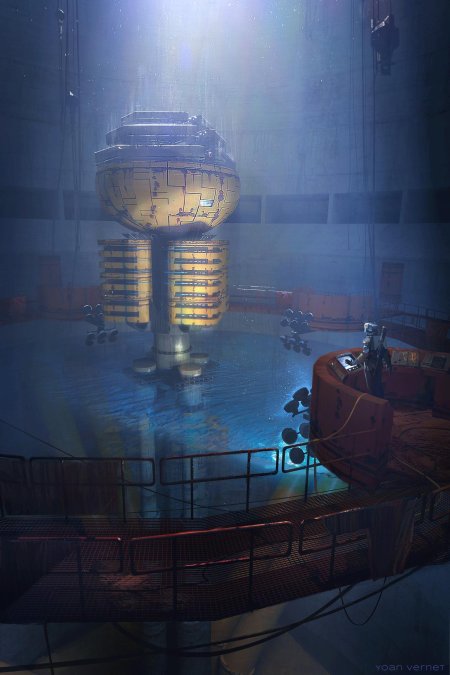 Реактор sci-fi арт