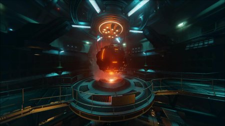 Реактор космического корабля scifi