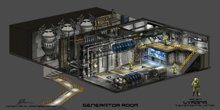 Реактор sci-fi арт
