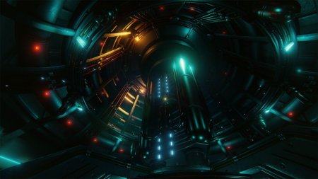 Реактор космического корабля scifi