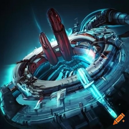 Космическая станция sci fi