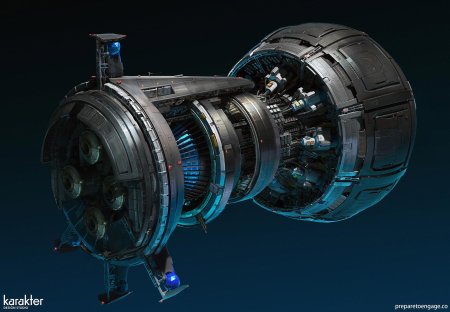 Космический корабль fractured space