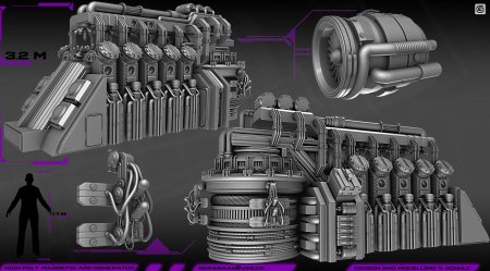 Кислородный генератор sci fi