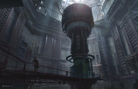 Реактор sci-fi арт