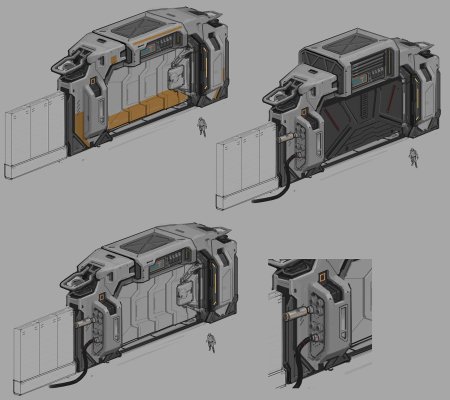 Sci fi concept art