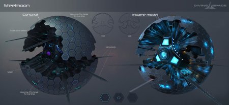 Шарообразный космический корабль