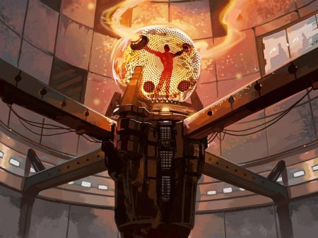 Реактор термоядерный scifi арт