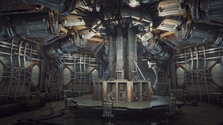 Вархаммер 40000 внутри космического корабля