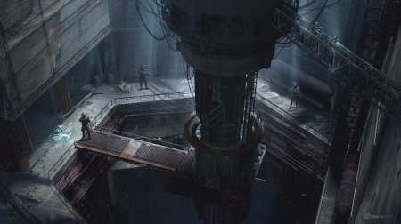 Концепт арт sci fi лаборатория