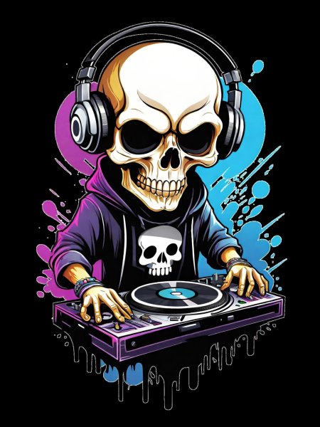 Skull dj