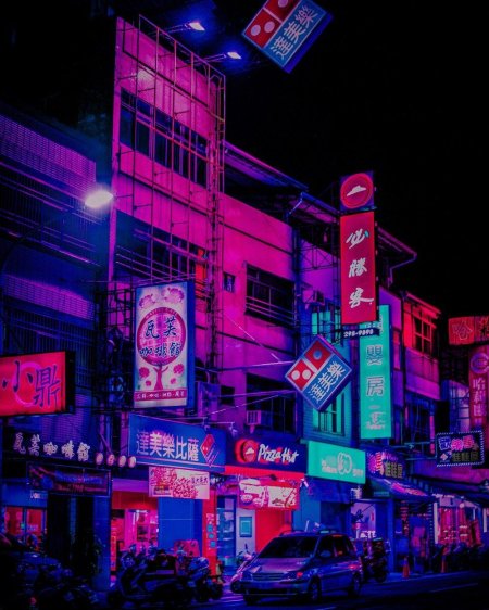 Neon tokyo