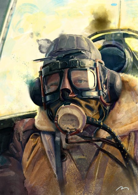 Пилот luftwaffe арт