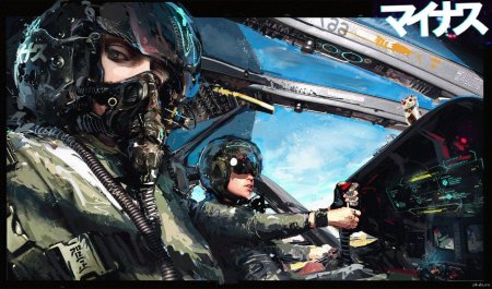 Пилот sci fi art