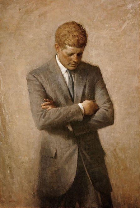 John f. kennedy official portrait