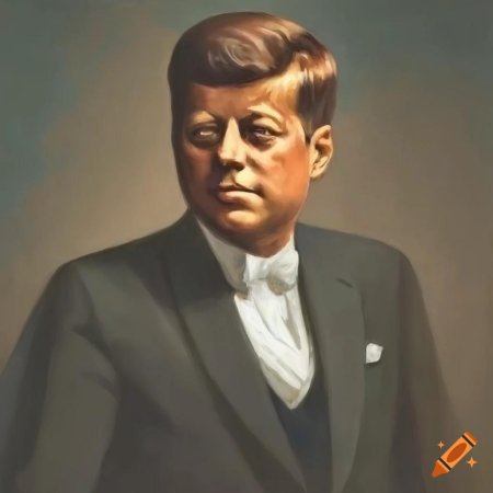 Джон кеннеди портрет