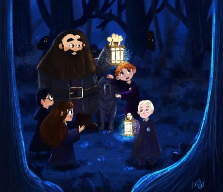 Иллюстрации гарри поттер