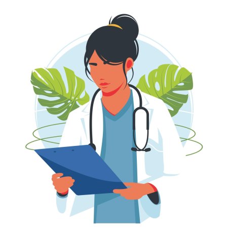 Medical check up клипарт