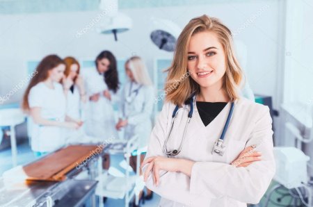 Девушки студентки медики