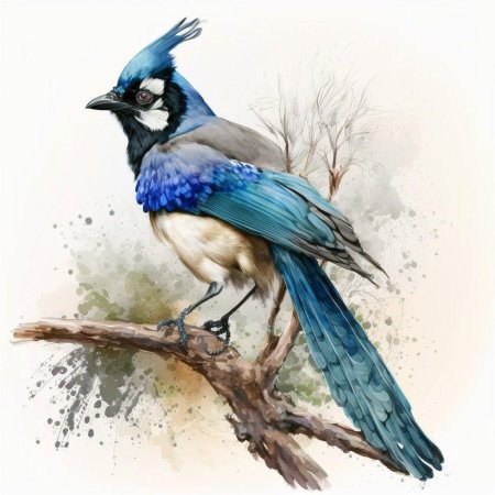 Акварельные птицы