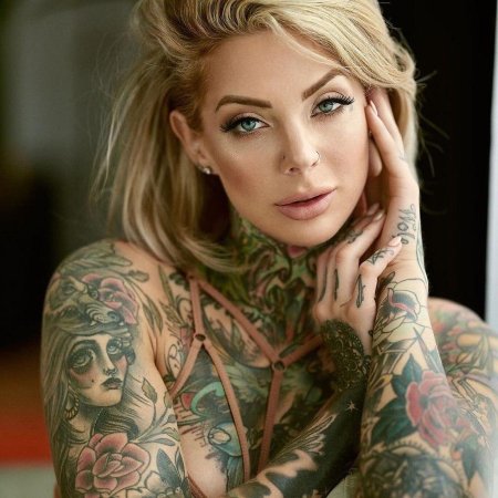 Тату модель madison skye