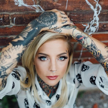 Тату модель madison skye