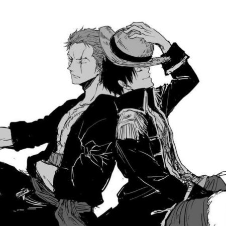 One piece зоро и луффи