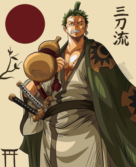 One piece roronoa zoro
