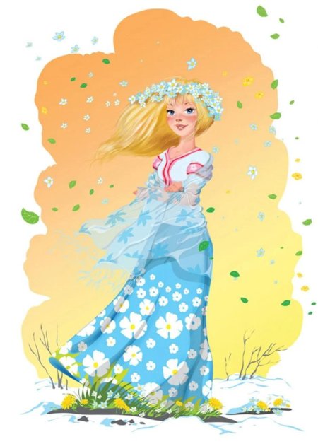 Красавица весна