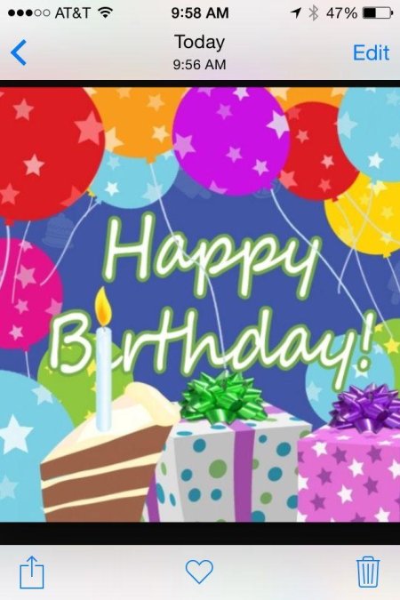 Birthday wish happy birthday