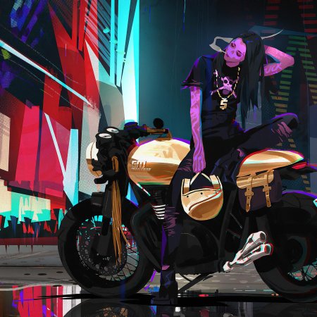 Cyberpunk 2077 мотоциклы