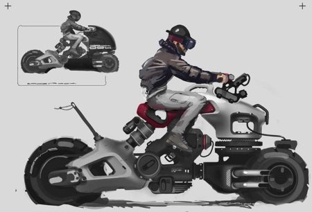 Concept motorcycle