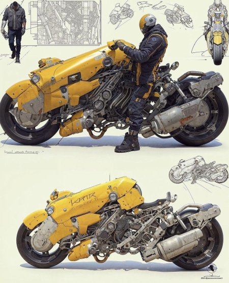 Concept motorcycle