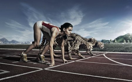 Спорт бег