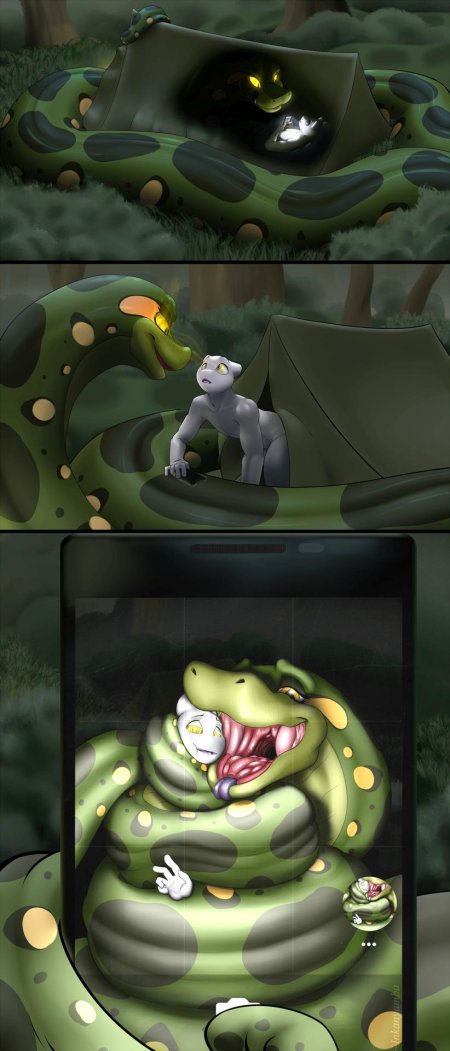 Furry snake анаконда