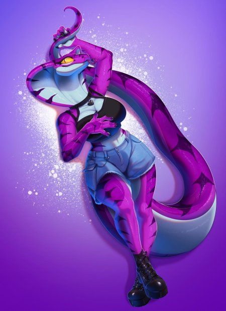 Фурри кобра scalie