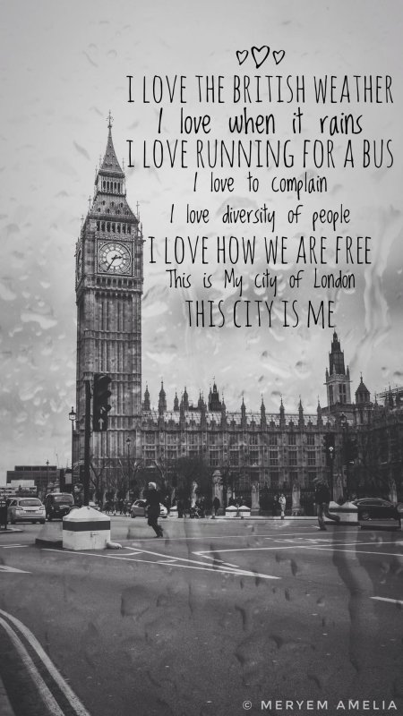 I love london