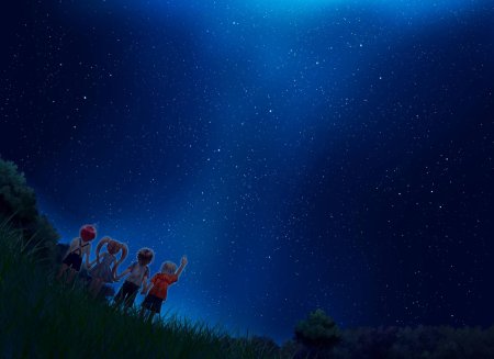 Аниме starry night