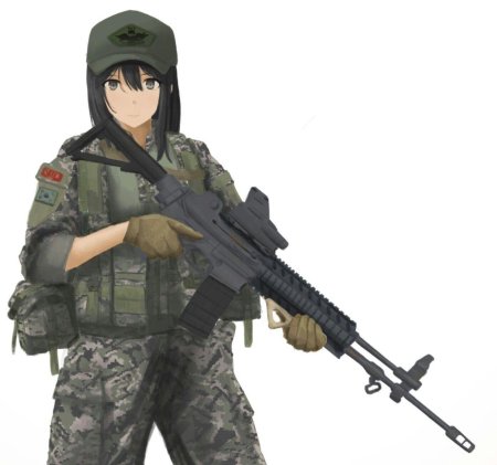 Китайский солдат аниме