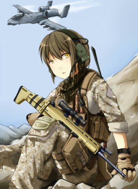 Аниме военная