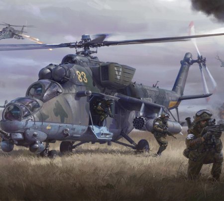 Вертолет ми 24