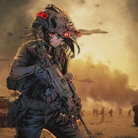 Аниме военная