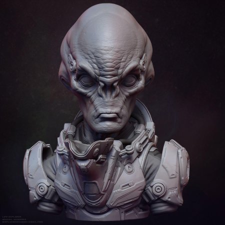 Alien head