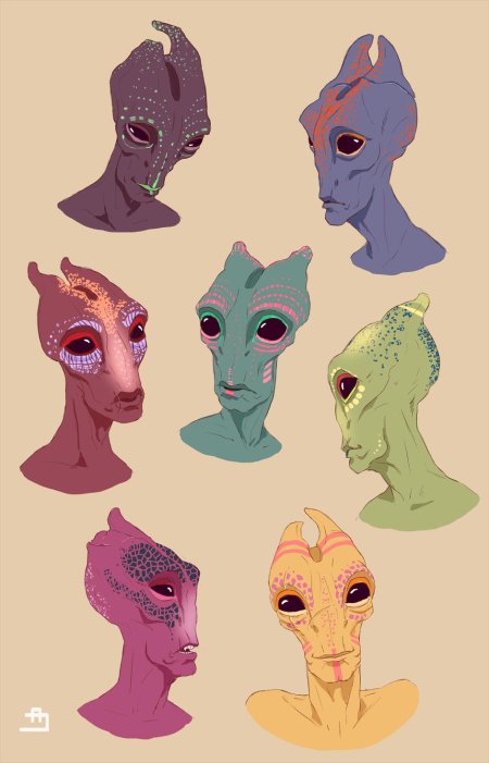 Саларианец mass effect