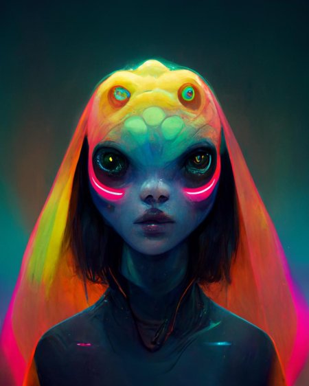 Инопланетная девушка