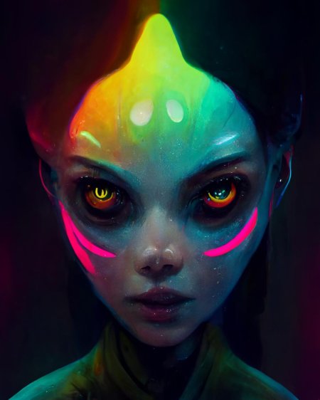 Инопланетная девушка