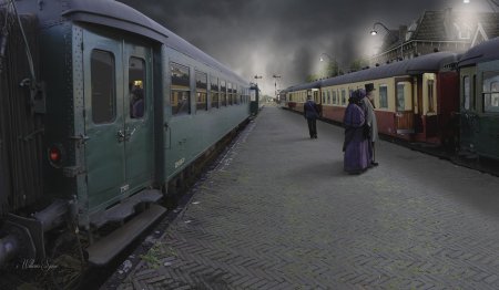 Перрон вокзала