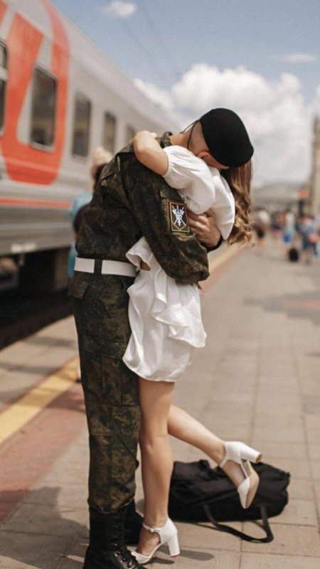 Встреча солдата